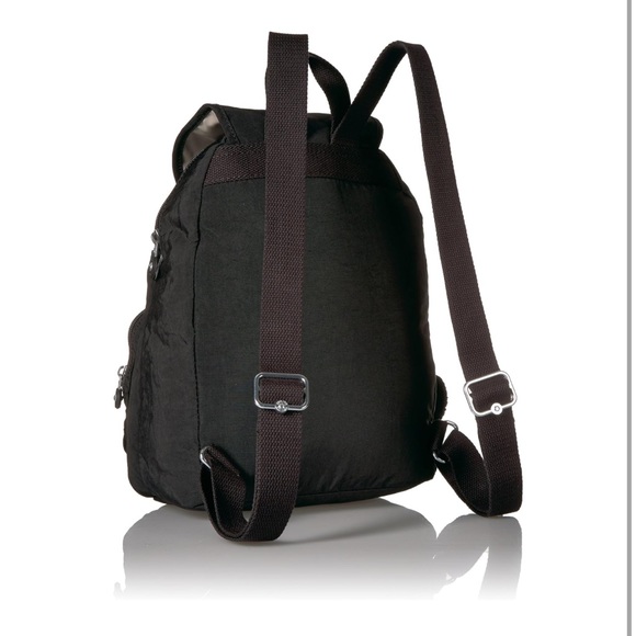 Kipling Queenie Solid Black Backpack - Picture 2 of 7